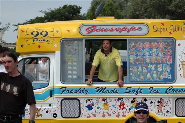 ice cream van for events in and around bristol