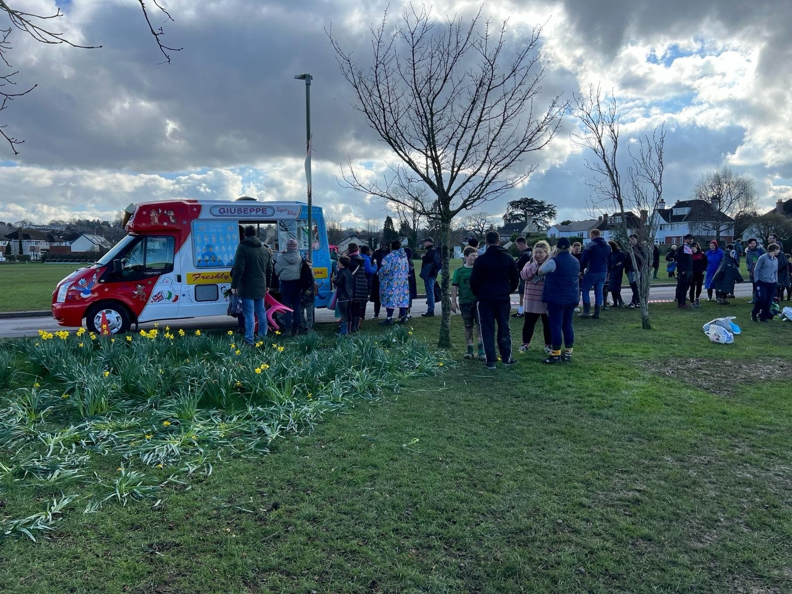 The ice cream van at an event in Bristol The ice cream van at an event in Bristol